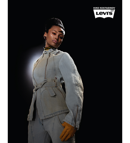 KIKO KOSTADINOV X LEVI'S CARINA WAISTED JACKET LUPIN