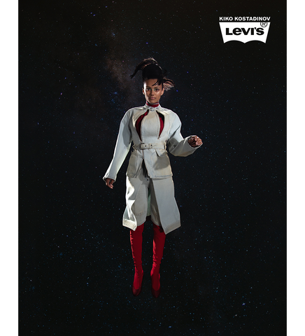 KIKO KOSTADINOV X LEVI'S CARINA WAISTED JACKET LUPIN