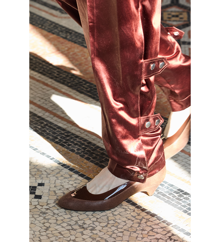 JAEGER PUMPS GRAIN BROWN