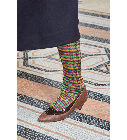 JAEGER PUMPS GRAIN BROWN