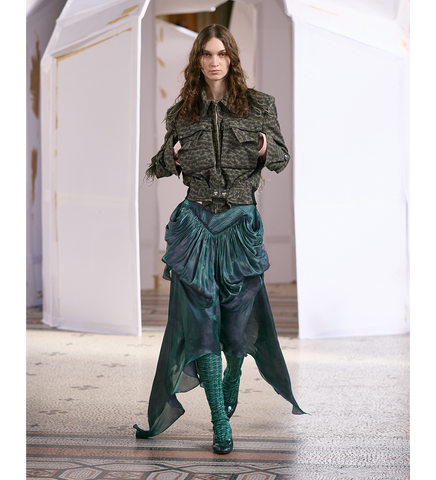PEREGRINE JACKET FEATHER PRINT