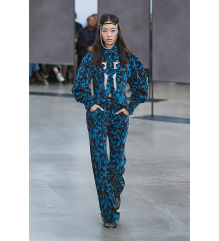 ISTRIAN JACKET SAPPHIRE BLUE/BLACK