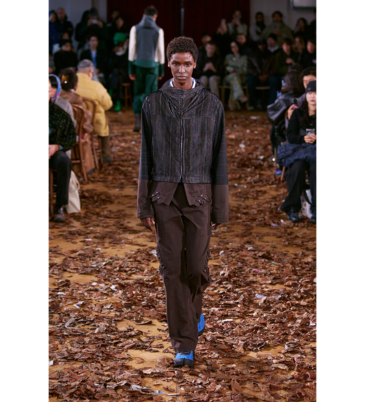 ESTIKE TROUSER WOOD BROWN