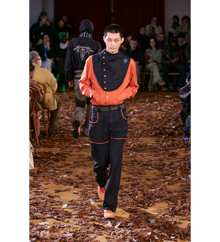 OSTRO CANVAS SHOES BEECH ORANGE