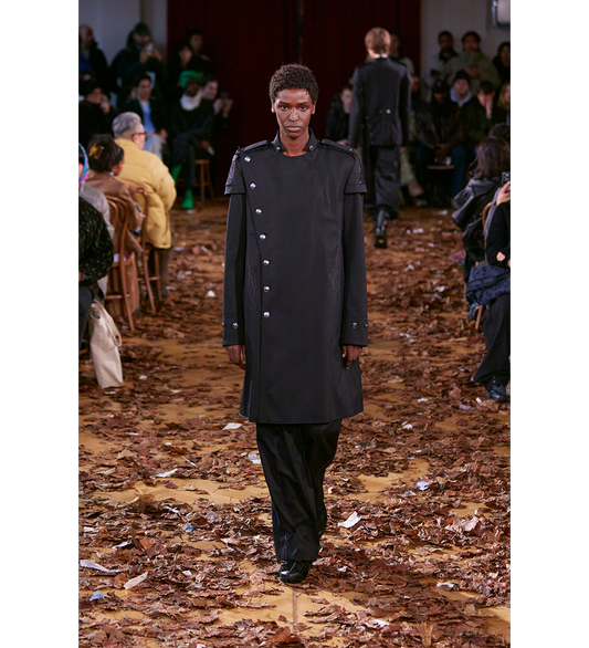 KORMOS MILITARY TROUSER NIGHT BLACK/GLITTER BLACK