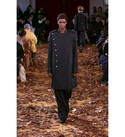 KORMOS MILITARY TROUSER NIGHT BLACK/GLITTER BLACK