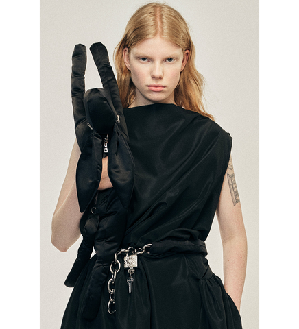 HARE CROSSBODY BAG BLACK/CLEAR