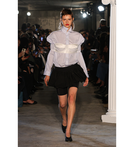 POUF SKIRT BLACK