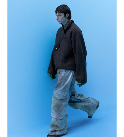 VENTURA N FLEECE STAGNANT BROWN