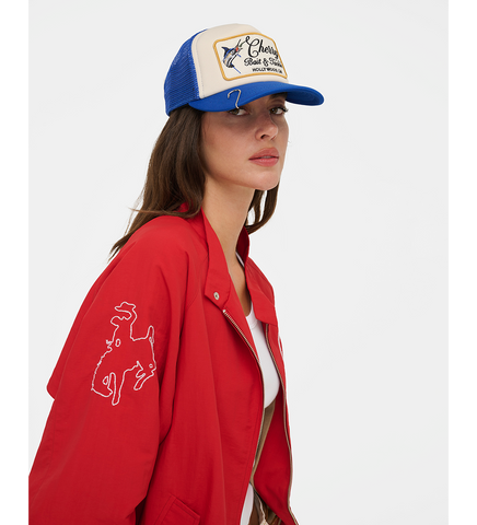 BAIT & TACKLE TRUCKER BLUE