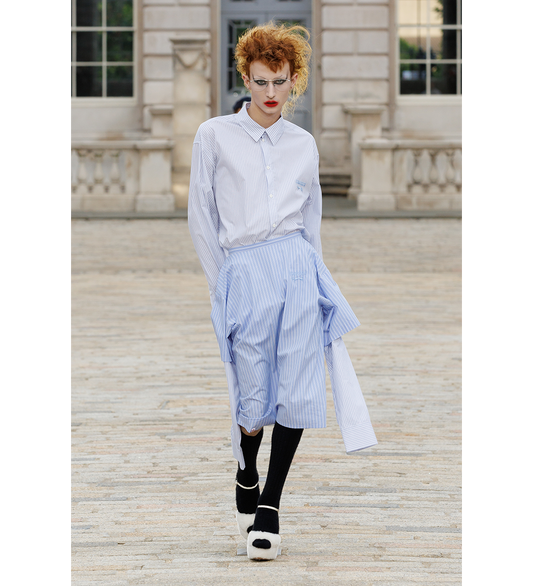 SHIRT SKIRT BLUE