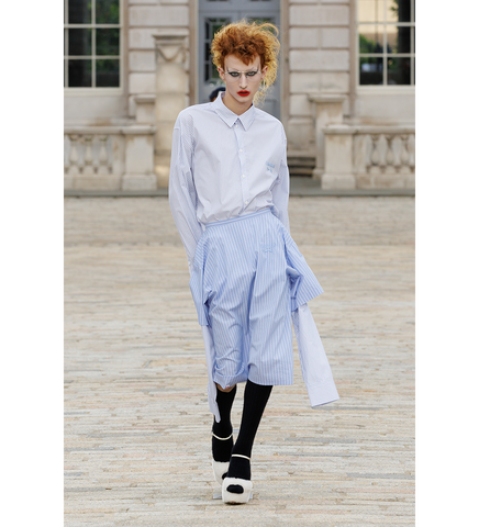 SHIRT SKIRT BLUE