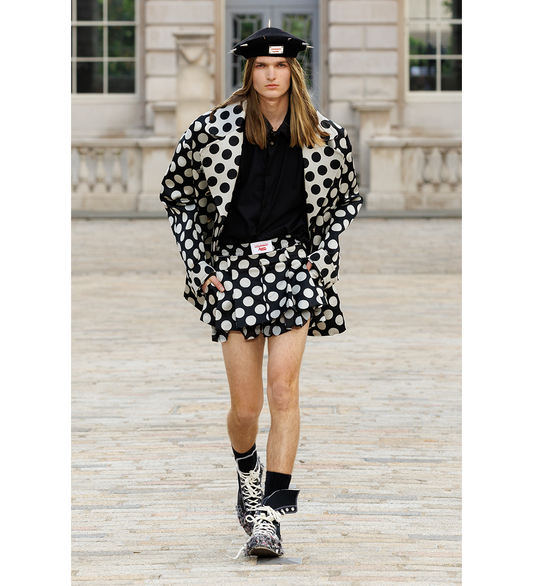 SPIKEY BERET BLACK