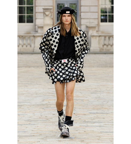 SPIKEY BERET BLACK