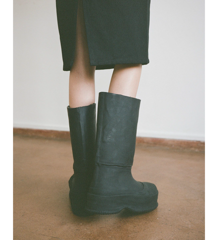 HIGH RUBBER BOOT BLACK