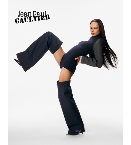 TAILORING FLOATING LEGS NAVY