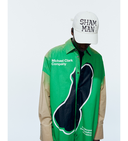 J.W.ANDERSON X MICHAEL CLARK PENIS SHIRT BEIGE / GREEN