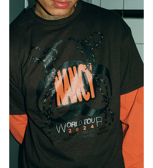 WORLD TOUR TEE BLACK