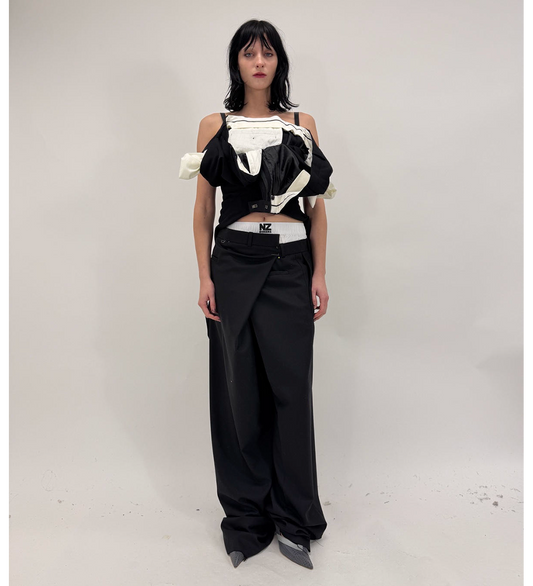 REVERS DADDY'S TROUSERS BLACK