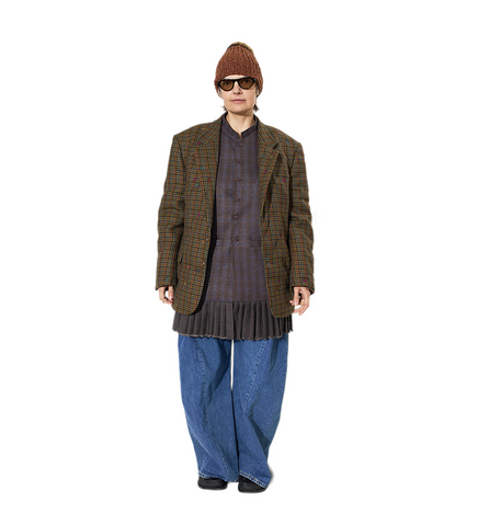 SABAHAVEIL VEST CHECK MIX