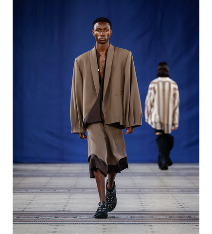 HOFF LAYERD SHORTS SHIITAKE BROWN
