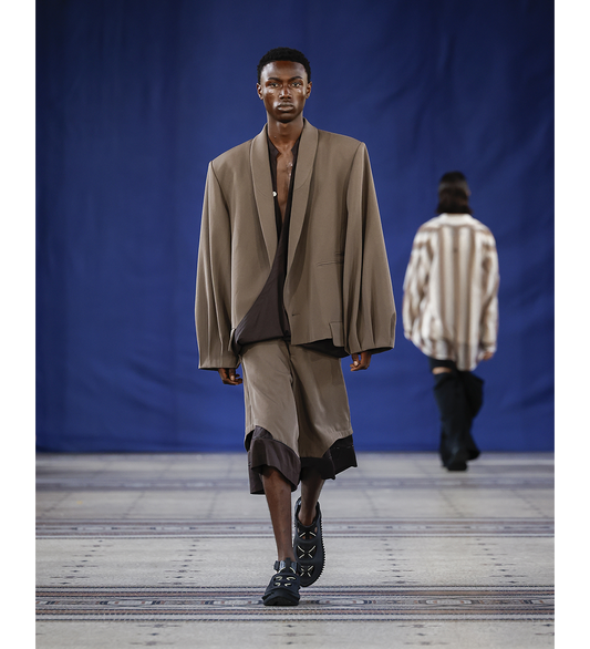 BARBOSA BLAZER SHIITAKE BROWN