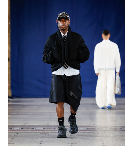NISHI KASAYA SHORTS EUPHORIC BLACK