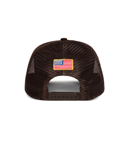 OFFSHORE TRUCKER HAT BROWN