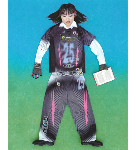 BAGGY TROUSERS BLACK