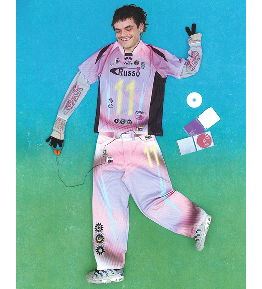 BAGGY TROUSERS PINK