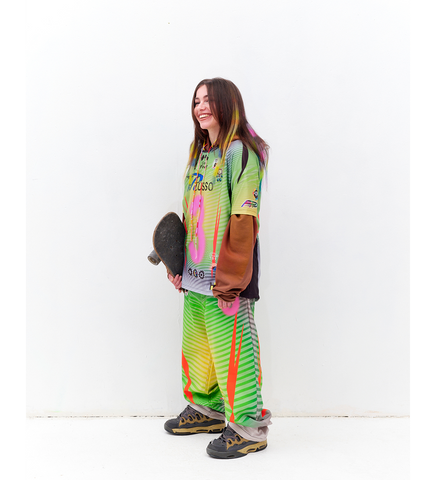 OVERSIZED S/S JERSEY GREEN