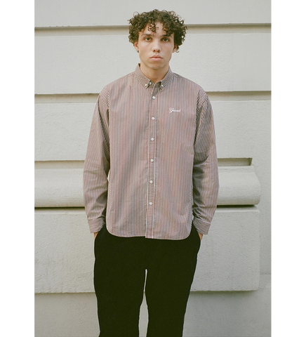 POPLIN SHIRT ESPRESSO