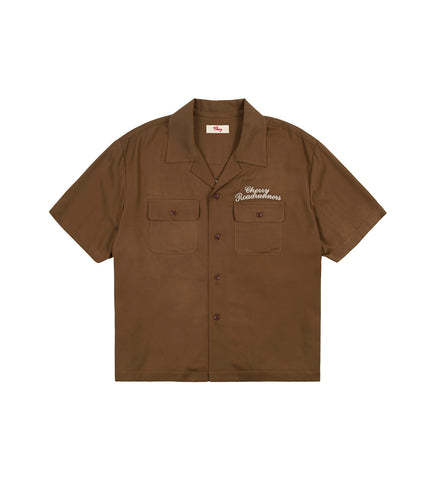 ROADRUNNER BOWLING SHIRT BROWN