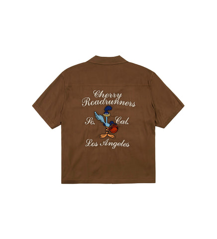 ROADRUNNER BOWLING SHIRT BROWN