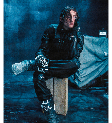 VICTORY LEATHER JACKET BLACK