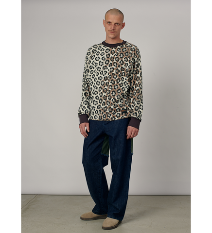 LEOPARD THERMAL LS TEE LEOPARD