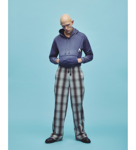 HENCH SHADOWPLAID LOUNGE PANTS BROWN/RED/BLACK