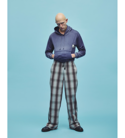 HENCH SHADOWPLAID LOUNGE PANTS BROWN/RED/BLACK
