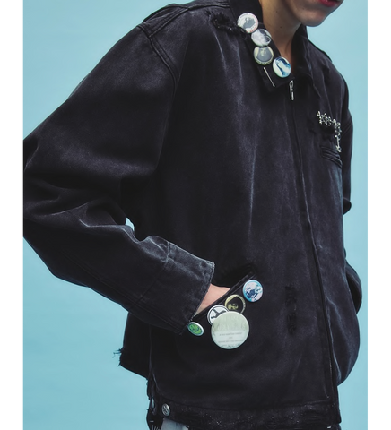 CHARMS WORK JACKET VINTAGE BLACK