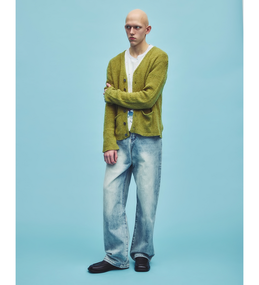 WRETCH KNIT CARDIGAN GREEN