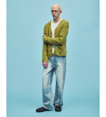 WRETCH KNIT CARDIGAN GREEN