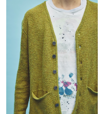 WRETCH KNIT CARDIGAN GREEN