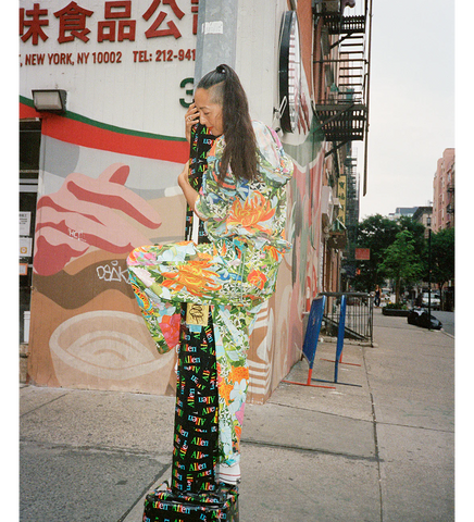 CAMO PRINT CARGO PANTS MULTI