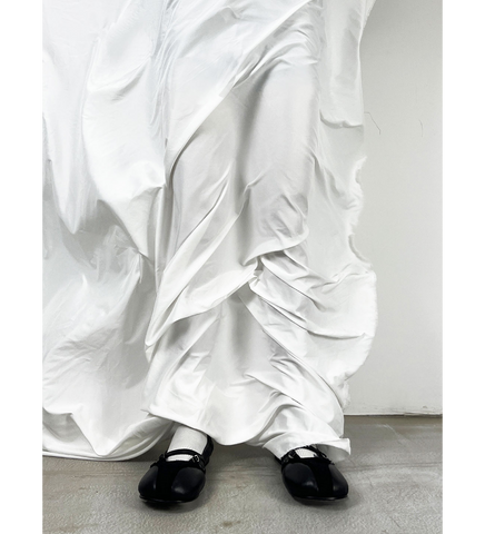 BIG FOOT LINGERIE GARTER FLAT BLACK/BLACK