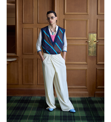TAYLOR GOLFER SPORT VEST SHADOW MOCHA