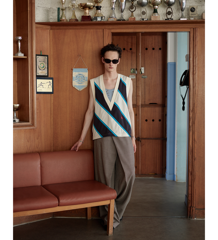 PRAX TROUSERS HOUND BROWN