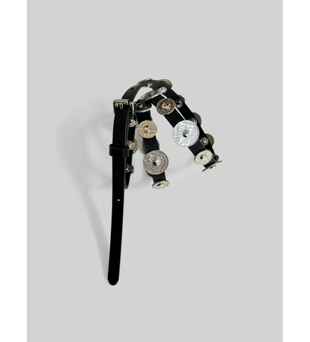 LEGAL TENDER CONCHO BELT BLACK