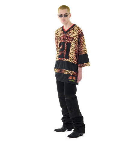 HOCKEY TOP L-D LEOPARD