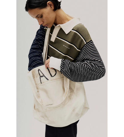 SONG FOR THE MUTE X ADIDAS 007 TOTE NATURAL DENIM