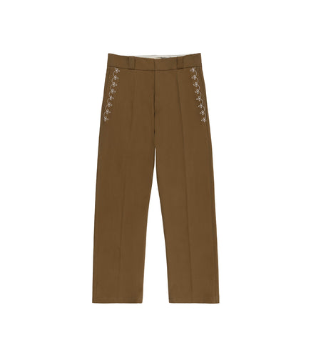 TWILL CHARRO PANTS NUTMEG